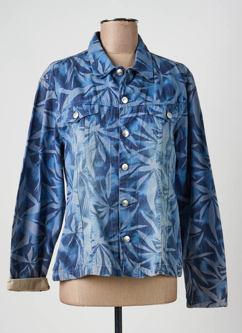 Veste casual poches bleu STK femme