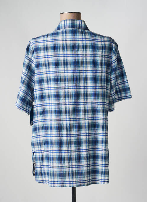 Tunique manches courtes coupe fluide bleu QUATTRO femme