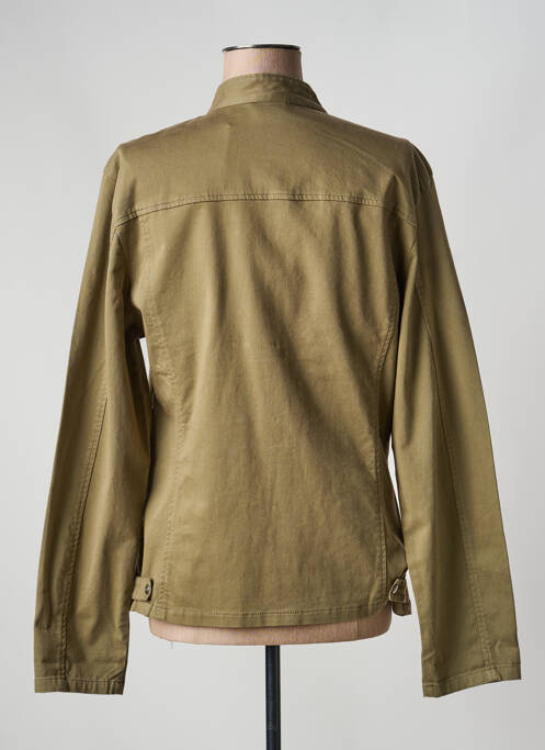 Veste casual poches vert STK femme