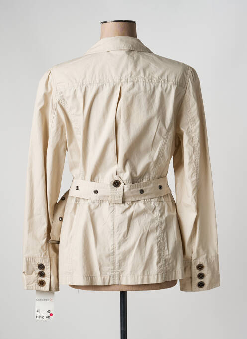 Blazer coupe cintrée beige CONCEPT K femme