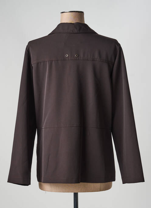 Veste casual poches marron ATLANTA femme