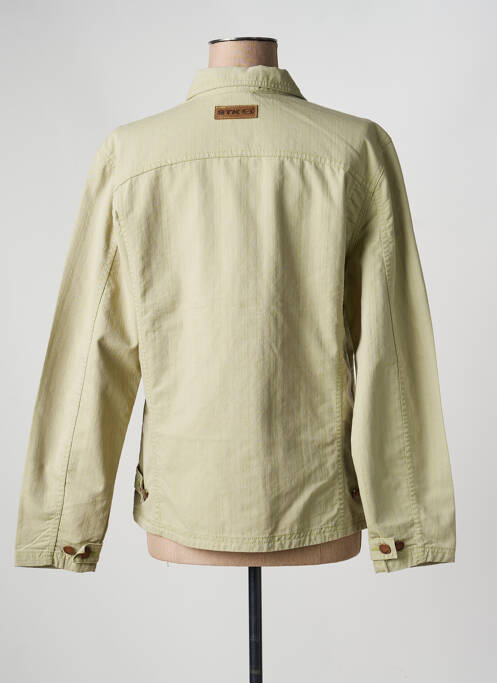 Veste casual poches vert STK femme