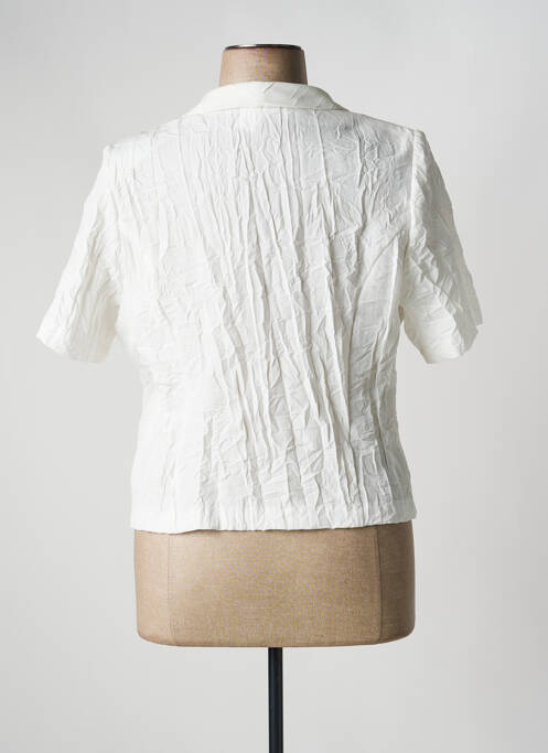 Blazer coupe cintrée blanc GUY DUBOUIS femme