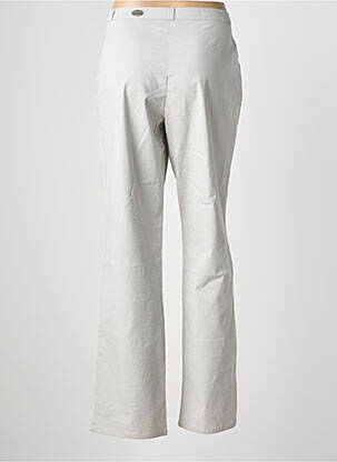 Pantalon droit stretch taille normale gris QUATTRO femme