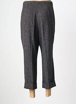 Pantacourt coupe droite taille normale gris FRANCE RIVOIRE femme