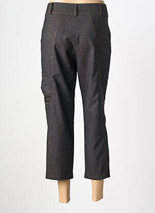 Pantacourt stretch taille normale gris QUATTRO femme