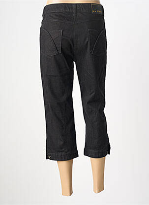 Pantacourt stretch taille normale noir SETRAK femme