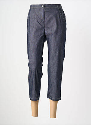 Pantacourt stretch taille normale bleu TELMAIL femme