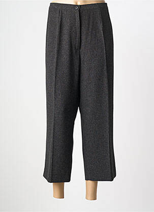 Pantacourt coupe droite taille normale gris FRANCE RIVOIRE femme