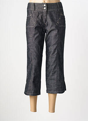 Pantacourt coupe droite taille normale noir CAROLE RICHARD femme