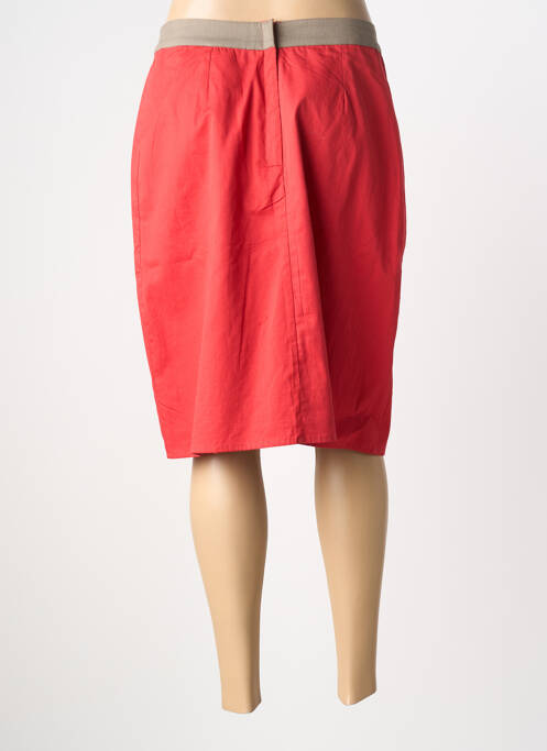 Jupe mi-longue taille normale rouge FIGURE LIBRE femme