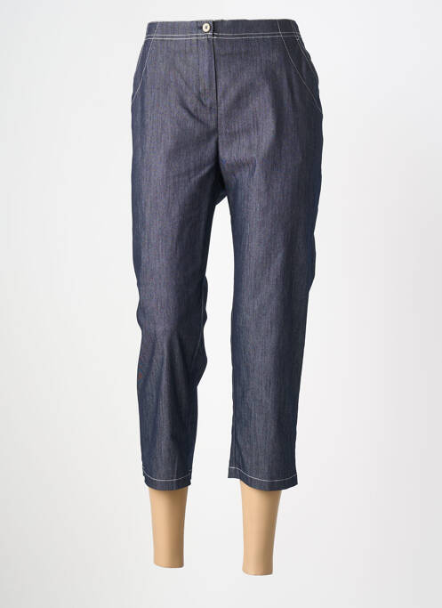 Pantacourt stretch taille normale bleu TELMAIL femme