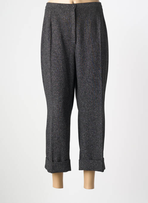 Pantacourt coupe droite taille normale gris FRANCE RIVOIRE femme