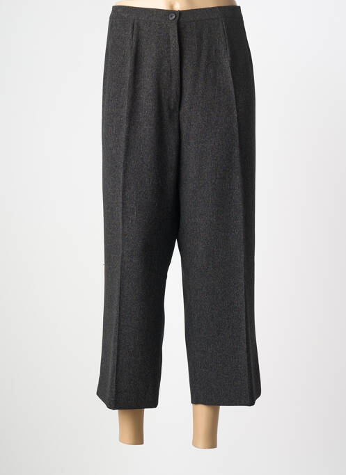 Pantacourt coupe droite taille normale gris FRANCE RIVOIRE femme