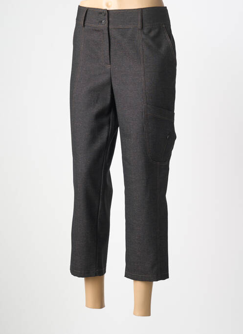 Pantacourt coupe droite taille normale gris QUATTRO femme