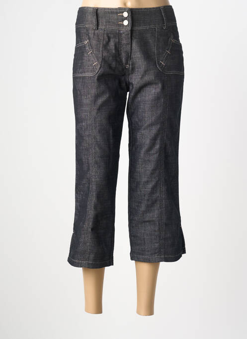 Pantacourt coupe droite taille normale noir CAROLE RICHARD femme