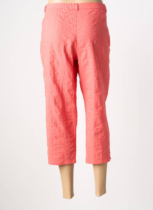 Pantacourt coupe droite taille normale orange GUY DUBOUIS femme