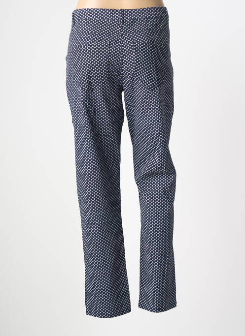 Pantalon droit stretch taille normale bleu CONCEPT K femme