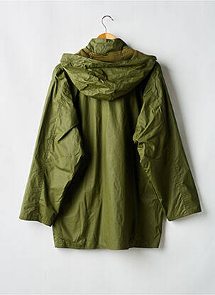 Parka poches a capuche vert PETIT BATEAU garçon