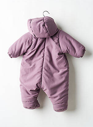 Combi-pantalon manches longues violet PETIT BATEAU fille