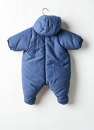 Combi-pantalon manches longues manches longues bleu PETIT BATEAU garçon