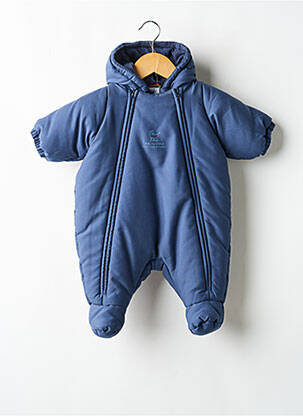 Combi-pantalon manches longues manches longues bleu PETIT BATEAU garcon