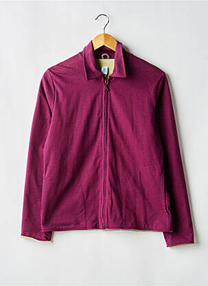 Veste casual coupe droite violet PETIT BATEAU fille