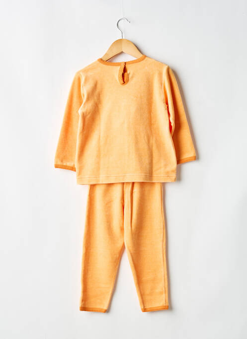 Pyjama type de haut t-shirt orange PETIT BATEAU enfant