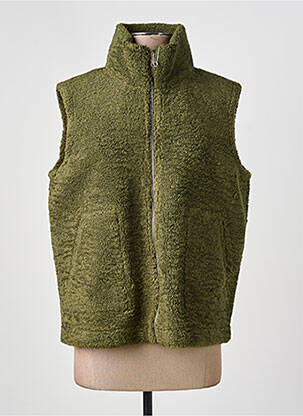 Veste casual coupe droite vert FREDA femme