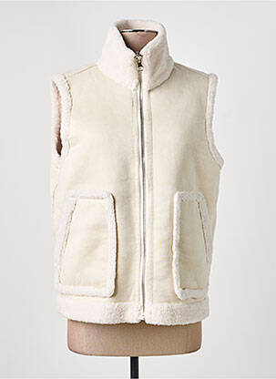 Veste casual coupe droite blanc FREDA femme