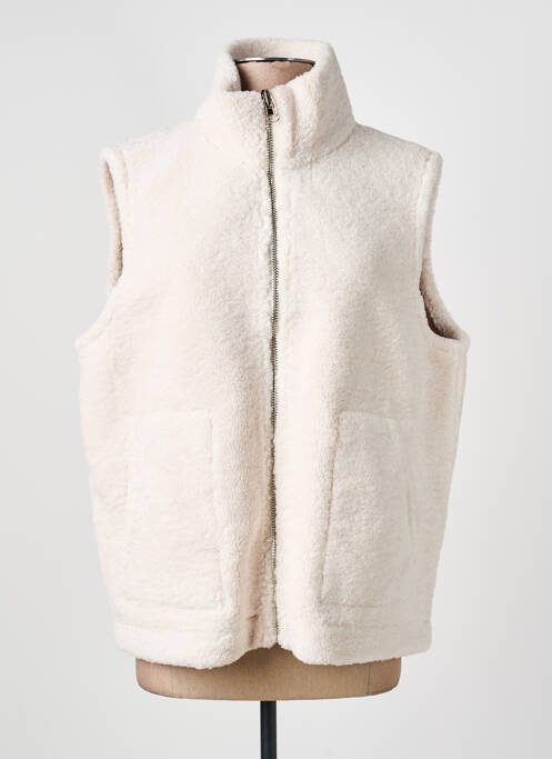 Veste casual coupe droite blanc FREDA femme