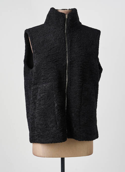 Veste casual coupe droite noir FREDA femme