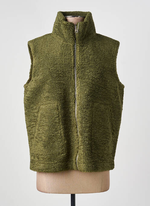 Veste casual coupe droite vert FREDA femme