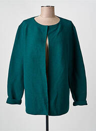 Gilet manches longues stretch vert AN' GE femme