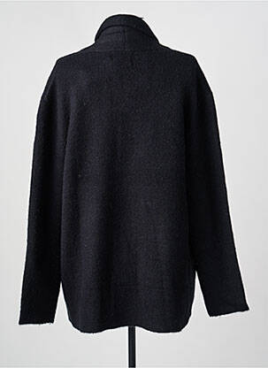 Gilet manches longues col châle noir BELLA JONES femme