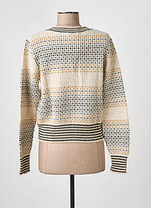 Gilet manches longues stretch beige ALDO MARTIN'S femme