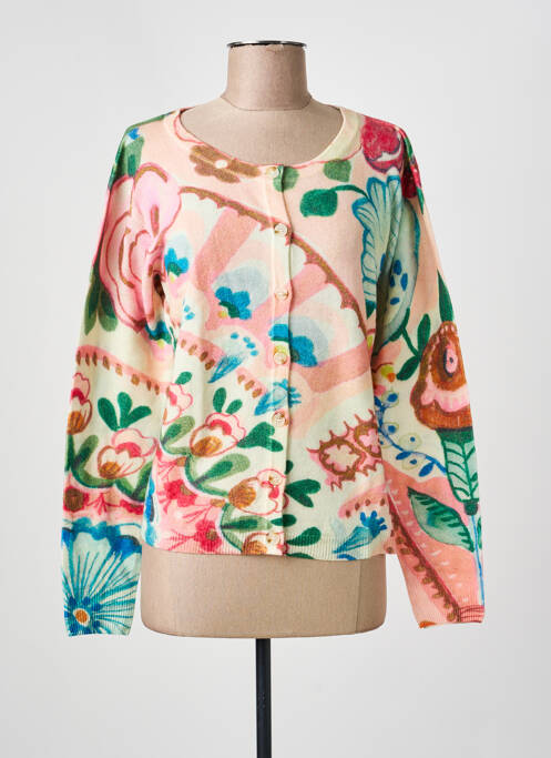 Gilet manches longues resserrée sur le bas rose ALDO MARTIN'S femme