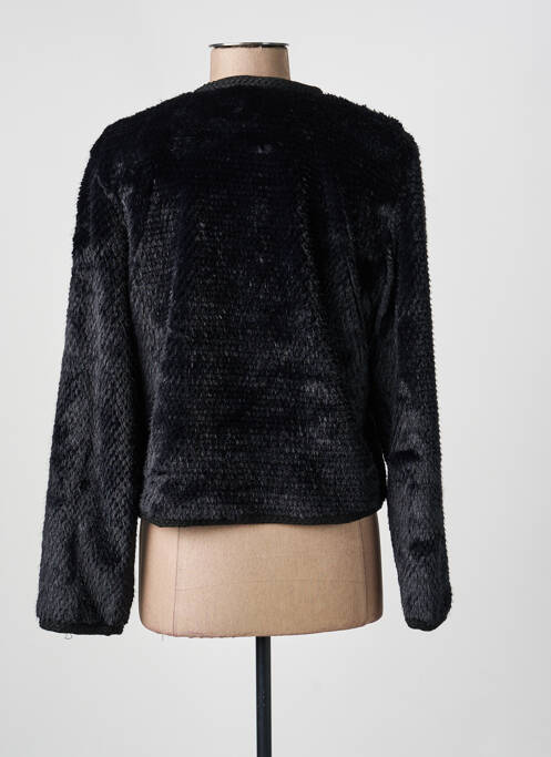 Veste casual col rond noir AN' GE femme