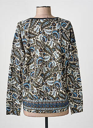 Pull coupe droite manches longues bleu GERARD DAREL femme