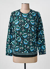 Pull col rond manches longues bleu GERARD DAREL femme