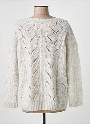 Pull coupe droite manches longues gris DES PETITS HAUTS femme
