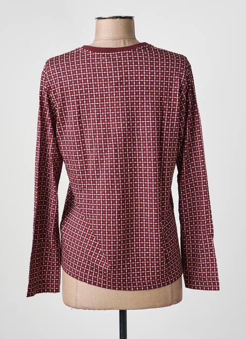 T-shirt imprimé fantaisie manches longues violet GERARD DAREL femme