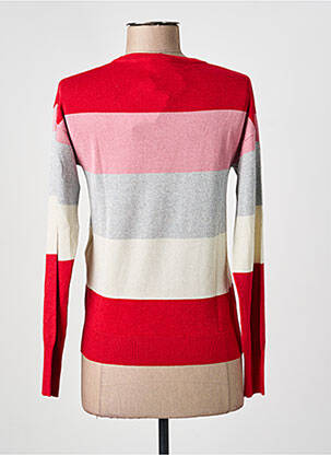 Pull coupe cintrée manches longues rouge EMME M femme