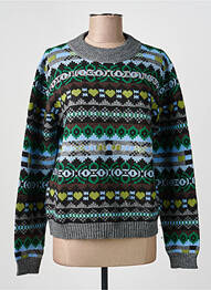 Pull col rond manches longues vert WEEKEND MAXMARA femme