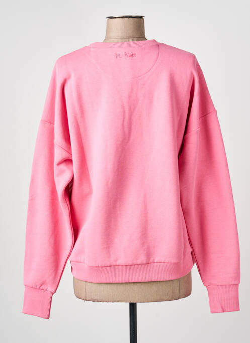 Sweat-shirt stretch manches longues rose MAXMARA femme