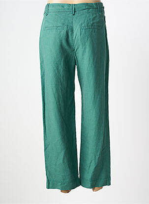 Pantalon 7/8 fermeture zippée sous rabat boutonné vert GERARD DAREL femme