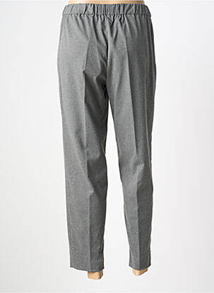 Pantalon slim taille élastique gris PERSONA femme