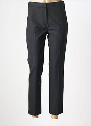 Pantalon 7/8 fermeture zippée sous rabat avec crochet noir GERARD DAREL femme