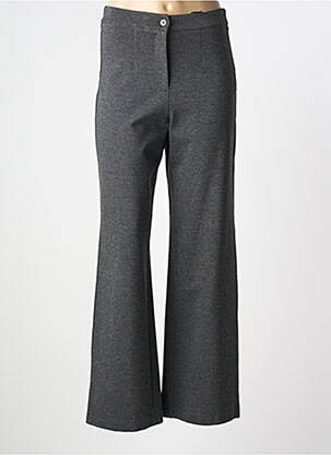 Pantalon flare coupe évasée gris JANIS & JOHN femme