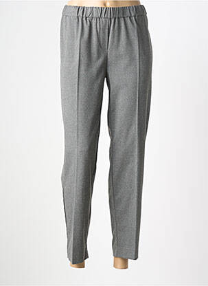 Pantalon slim taille élastique gris PERSONA femme